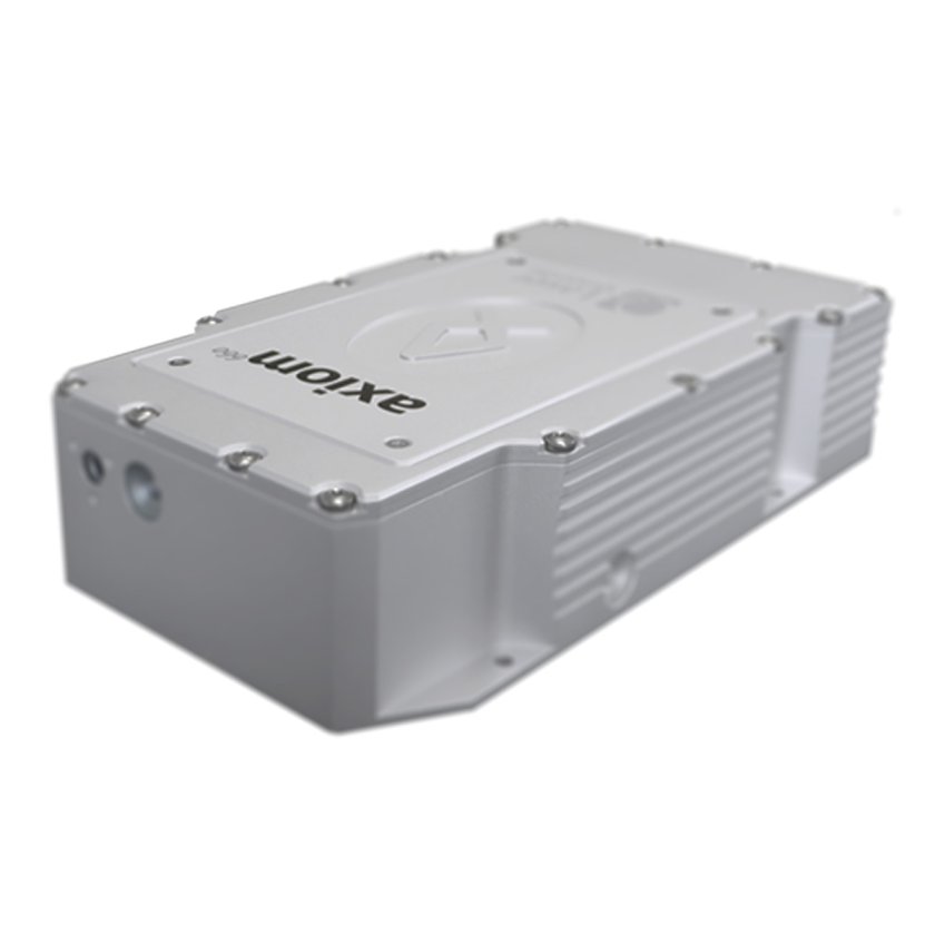 Axiom solid-state continuous wave laser on a white background