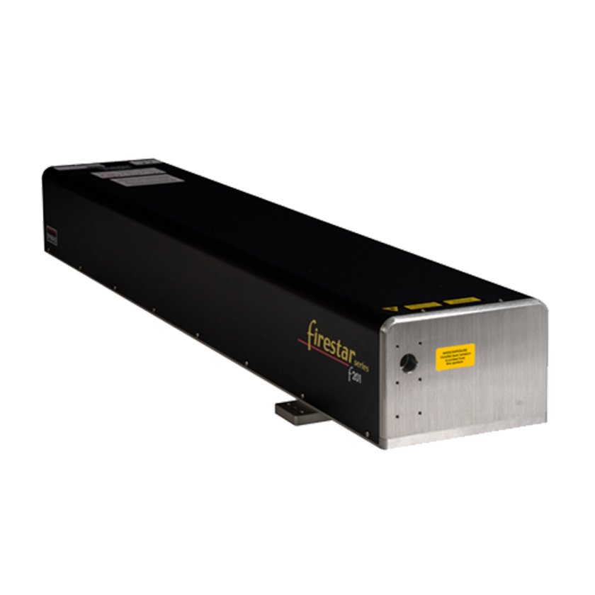 F Series 200 watt CO2 laser on a white background