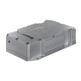 Finesse solid-state continuous wave laser on a white background
