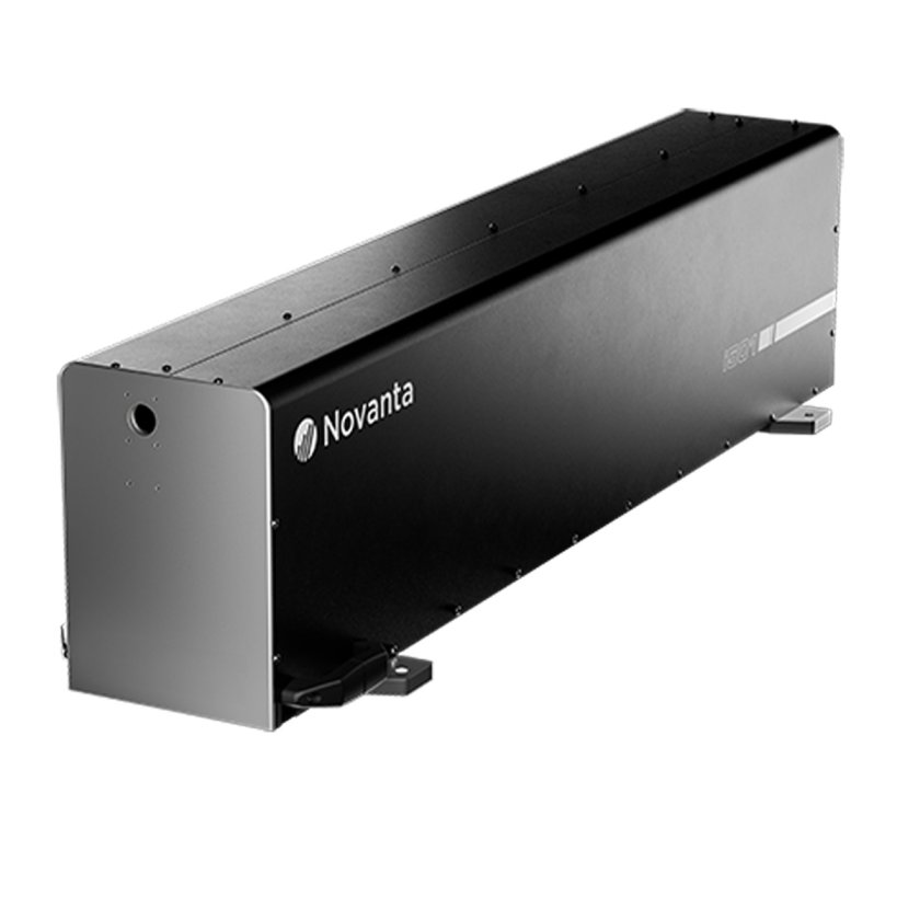 I Series 500 and 400 watt CO2 laser on a white background