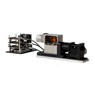 LIGHTNING II 3-axis scan head on a white background