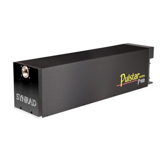 P-Series 100–400 watt pulsed CO2 laser on a white background