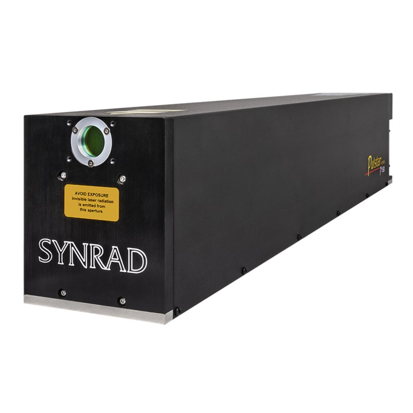 P-Series 100–400 watt pulsed CO2 laser on a white background