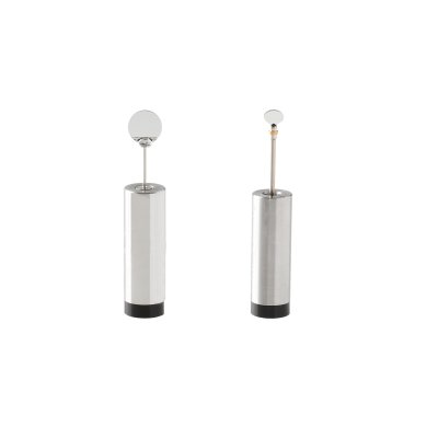CRS resonant scanner on a white background