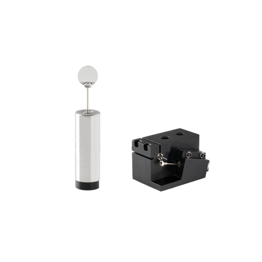 CRS resonant scanner on a white background