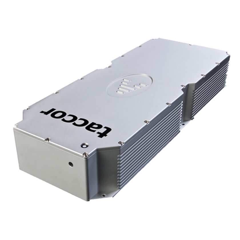Taccor ultrafast femtosecond laser on a white background