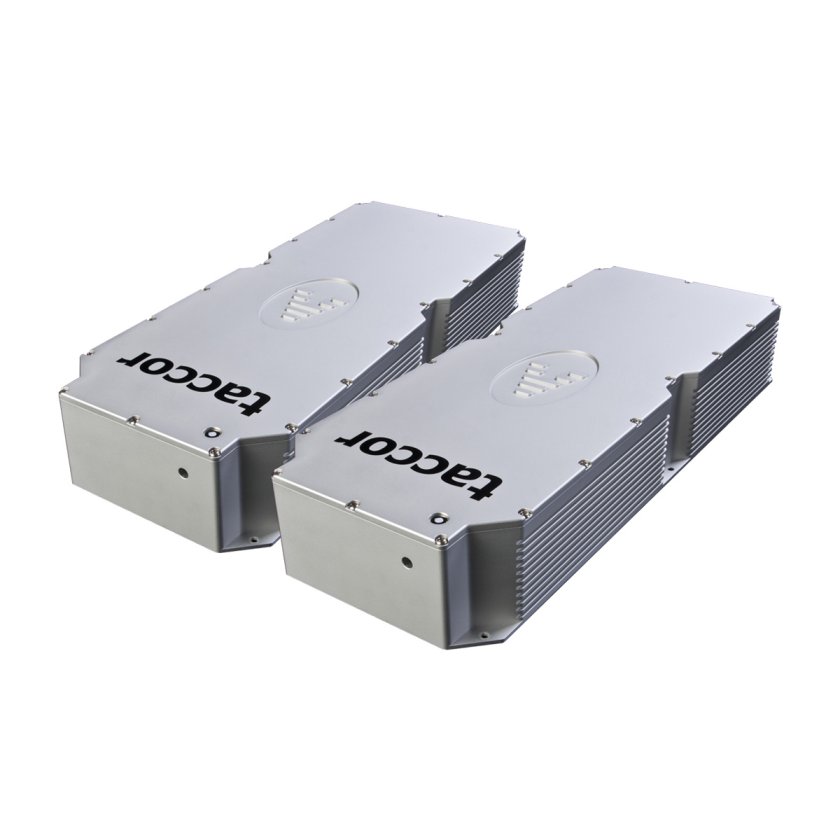 Taccor ultrafast femtosecond laser on a white background