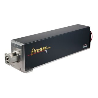 TI Series 60–100 watt CO2 laser on a white background