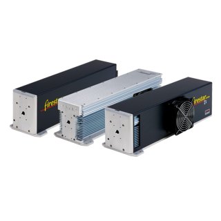 TI Series 60–100 watt CO2 laser on a white background