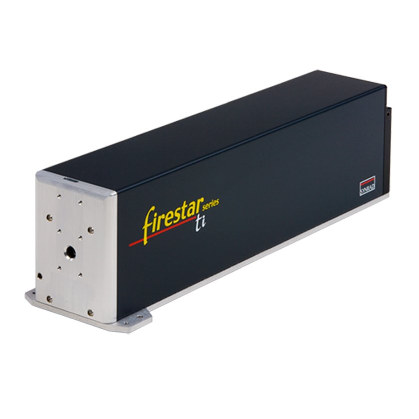 TI Series 60–100 watt CO2 laser on a white background