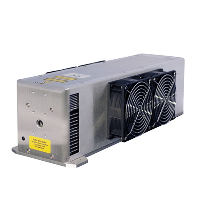 TI Series 60–100 watt CO2 laser on a white background