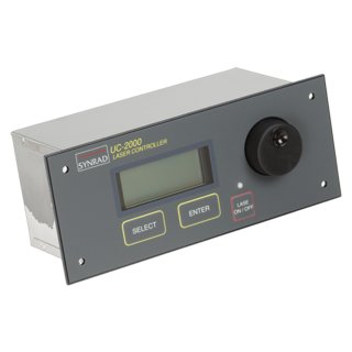 UC-2000 CO2 laser controller on a white background