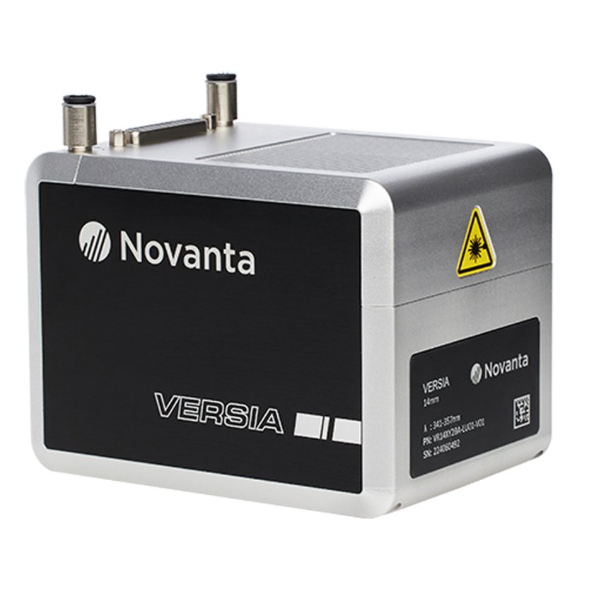 Versia 2-axis scan head on a white background