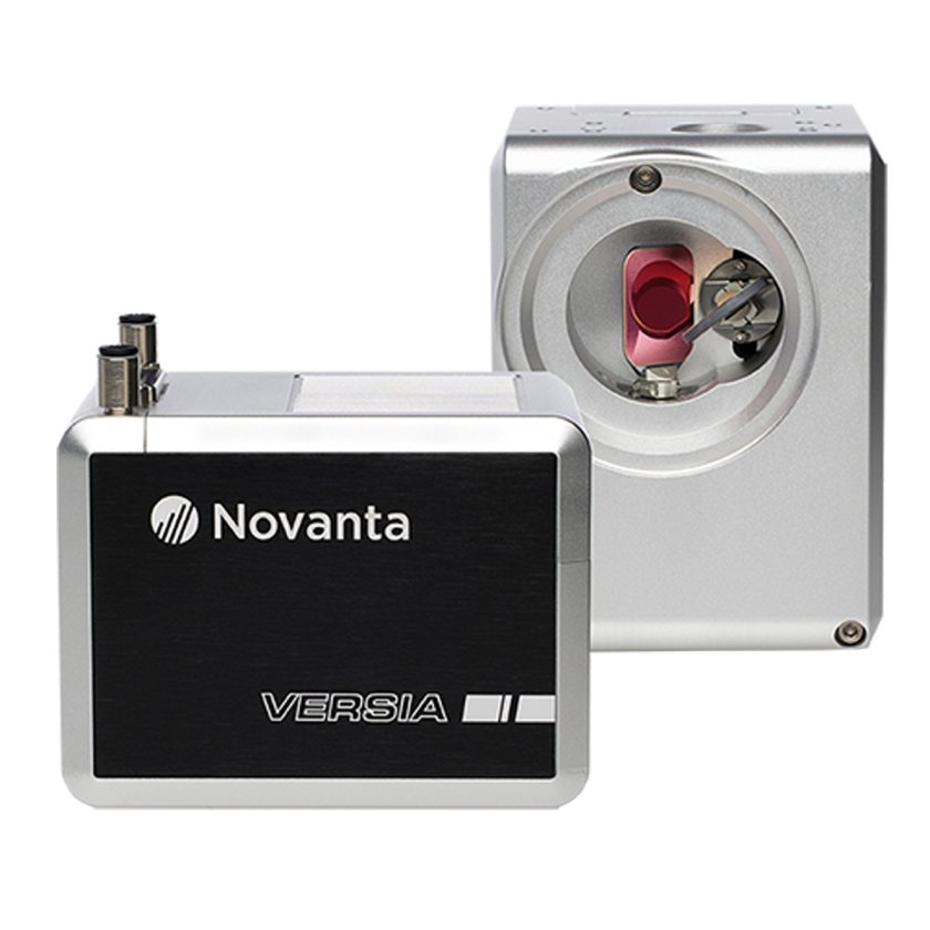 Versia 2-axis scan head on a white background