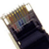 Ethernet cable with RJ‑45 plug to 9‑pin Pico‑SPOX connector