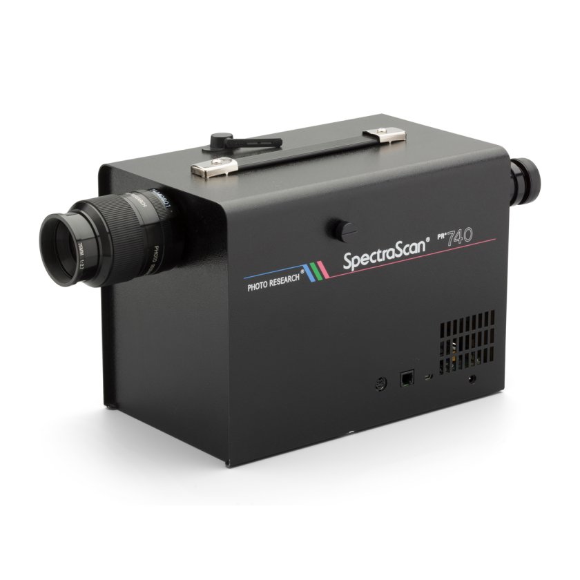 Photo Research SpectraScan PR 740 left view