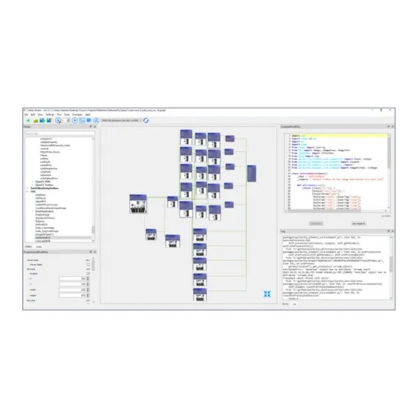 Clarity Studio machine vision software interface