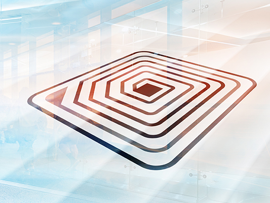 Active and passive RFID tags shown side by side