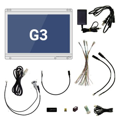 Depiction of a G3Development Kit on a white background