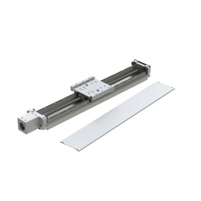 HDS75 heavy‑duty linear‑guide stage on white background