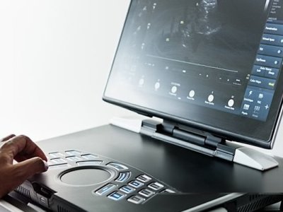 Touchscreen interface integrated into medical equipment