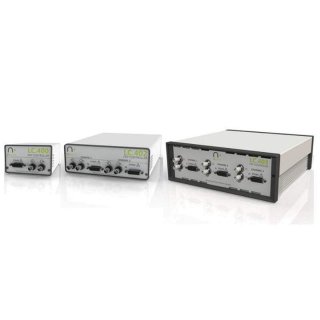 LC.400 Series enclosed piezo controller on white background