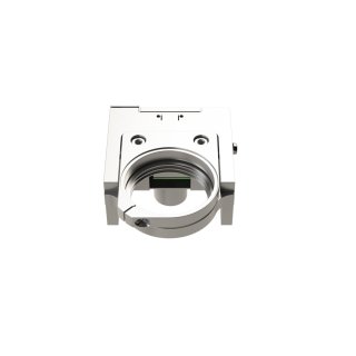 nPFocus100 piezo Z‑axis focus stage on white background