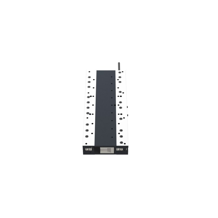 nPL70L linear motor stage on white background