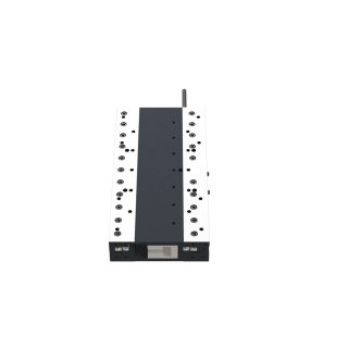 nPL70M linear motor stage on white background
