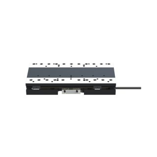 nPL70M linear motor stage on white background