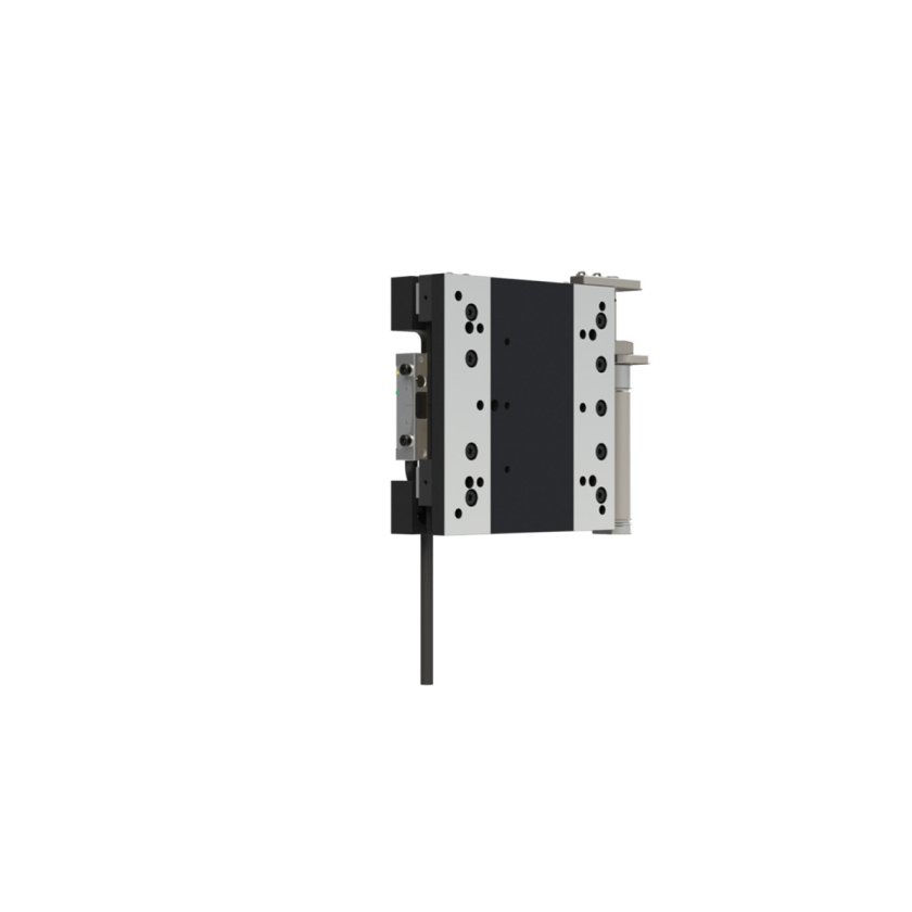 nPL70Z linear motor stage on white background