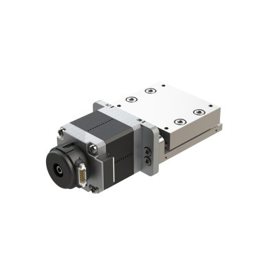 nPS35 compact stage with cross‑roller bearings on white background