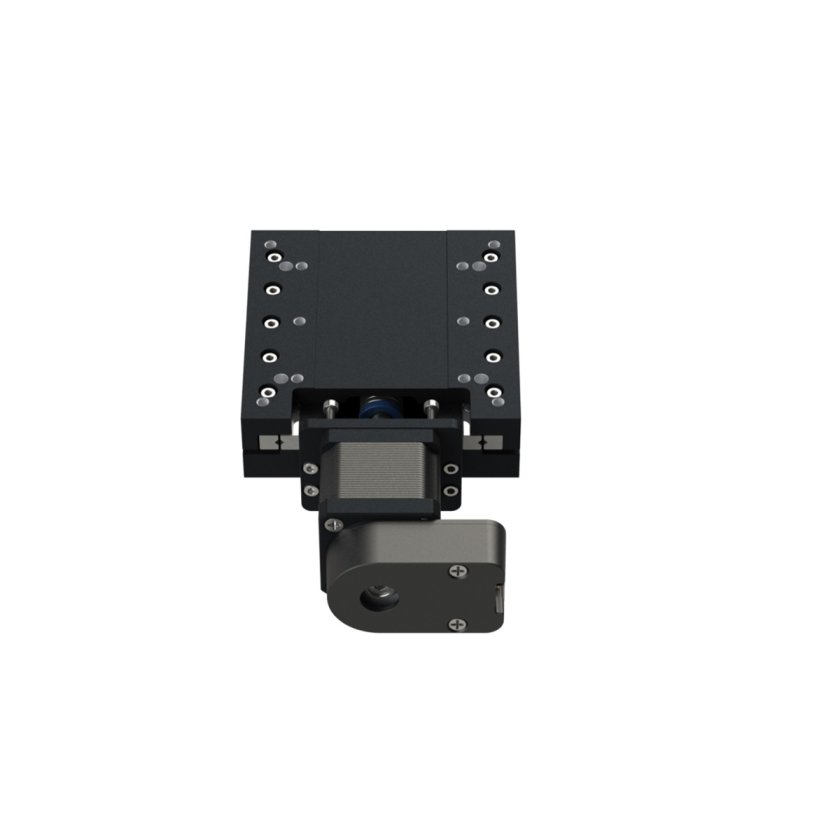 nPS70 compact stage with cross‑roller bearings on white background