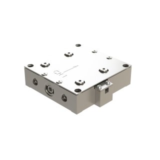 nPX300 compact piezo stage on white background