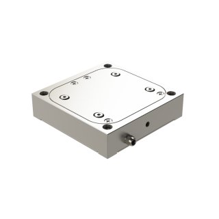nPX600 compact piezo stage on white background