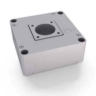 nPXY50‑286 high‑precision piezo XY stage on white background