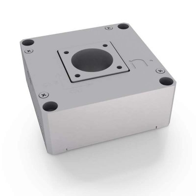 nPXY50‑286 high‑precision piezo XY stage on white background