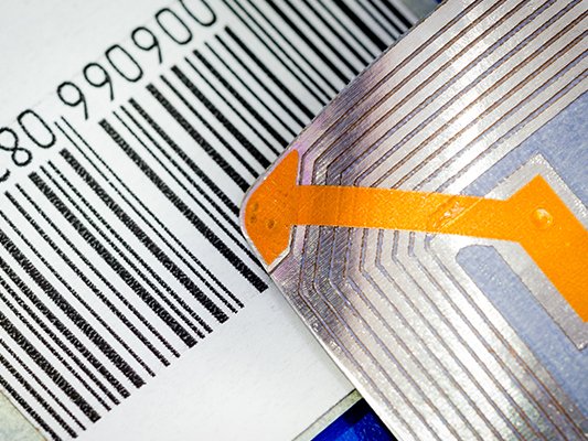 RFID tags used for retail inventory tracking