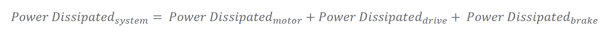 Brake thermal heat restrictions