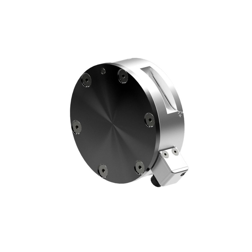 A medium-sized force torque sensor with an extended lip