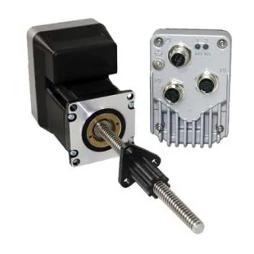 An image of a Liberty MDrive LMD23 NEMA 23 Pulse/direction External Linear Actuator stepper motor with M12 Connectors