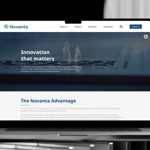 Welcome to the NEW novanta.com!