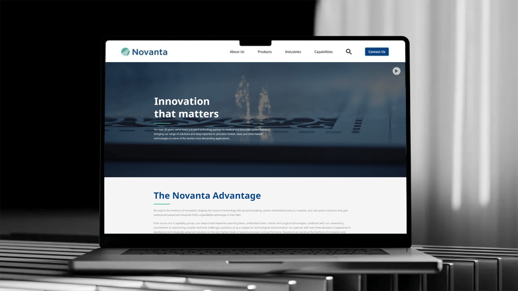 Welcome to the NEW novanta.com!