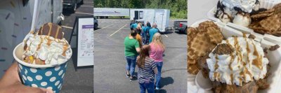 Beating the Heat in Syracuse: A Sweet Moment of Connection