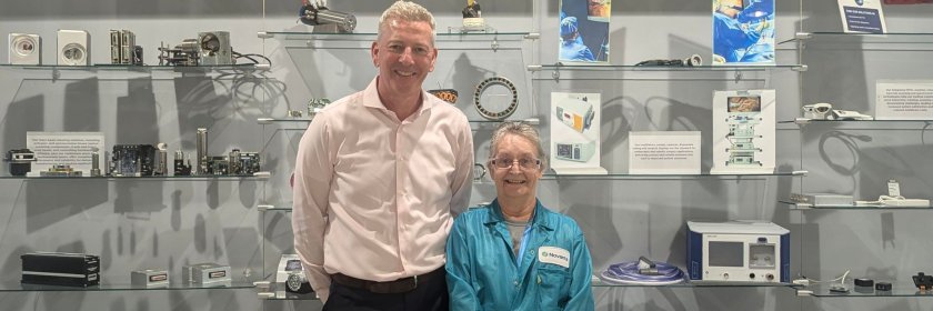 A Career Defined by Commitment: Celebrating Charlene Knorr's 47 Years at Novanta